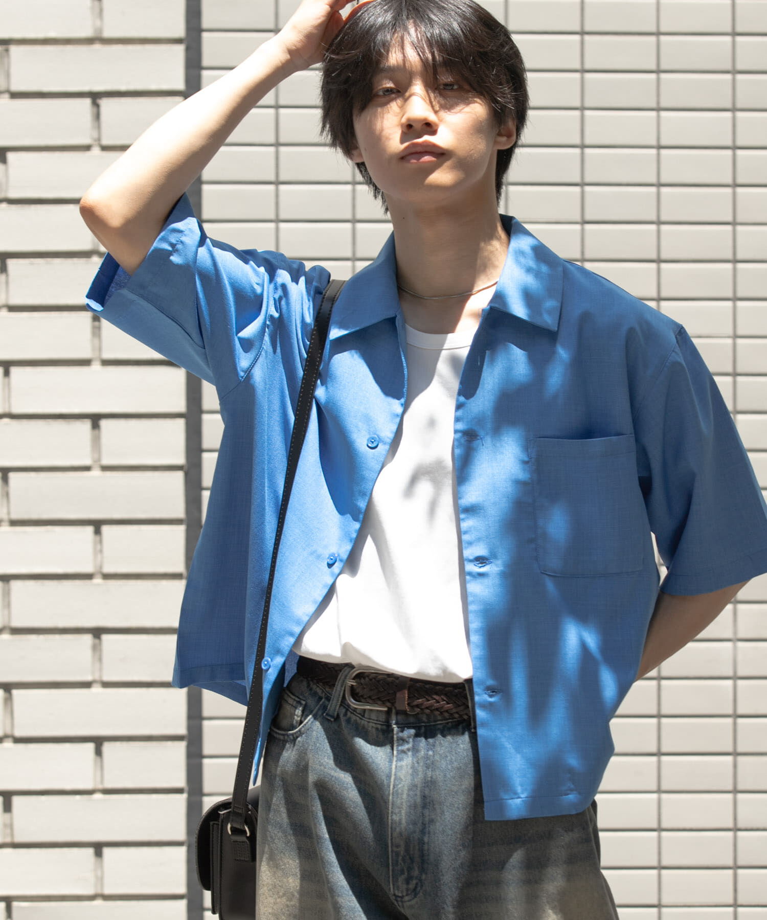 SENSE OF PLACE by URBAN RESEARCH「『ｲｰｼﾞｰｹｱ/ｾｯﾄｱｯﾌﾟ対応/ﾕﾆｾｯｸｽ』ﾘﾈﾝﾗｲｸﾎﾞ  」|シャツ・ブラウス|