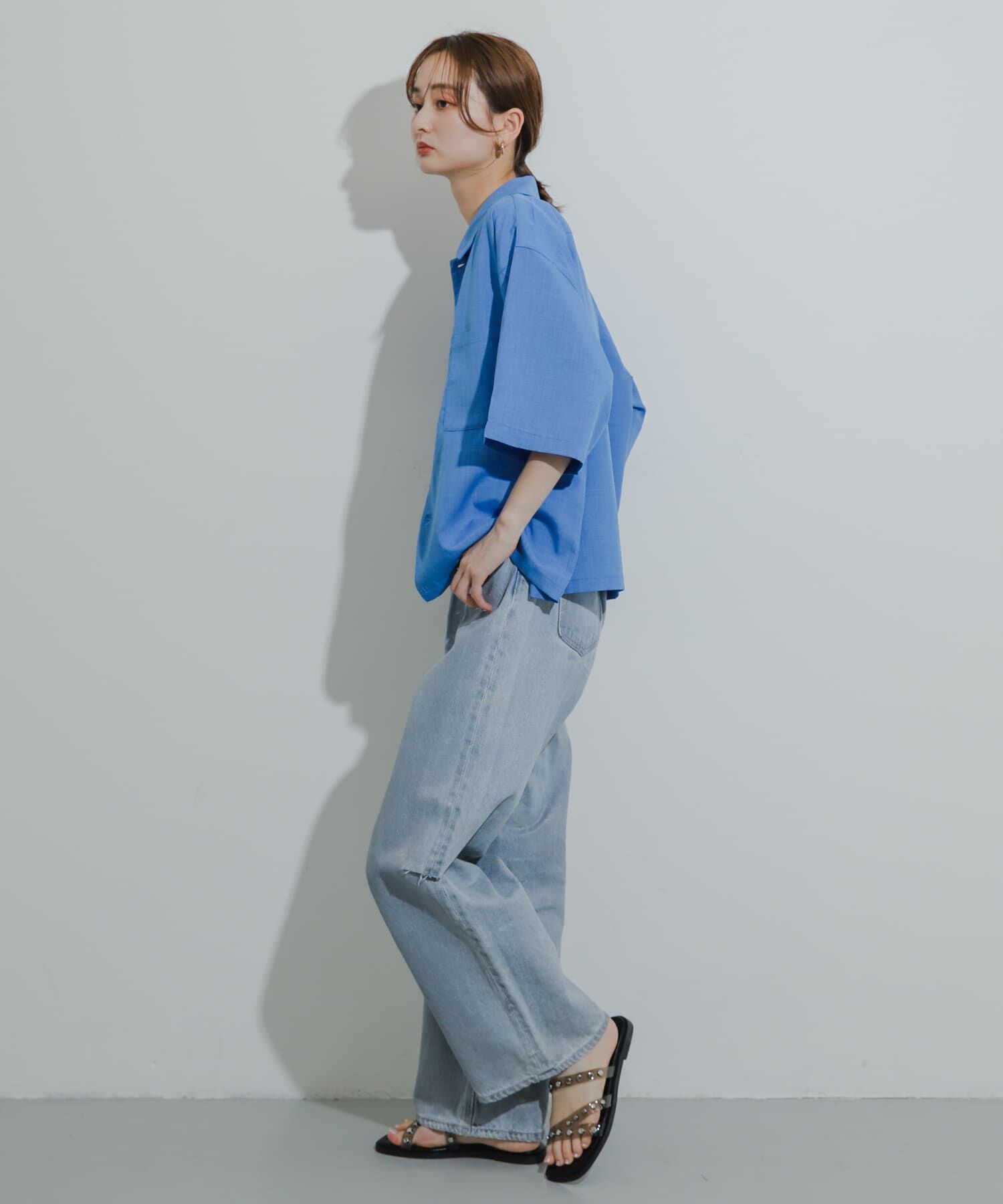 SENSE OF PLACE by URBAN RESEARCH「『ｲｰｼﾞｰｹｱ/ｾｯﾄｱｯﾌﾟ対応/ﾕﾆｾｯｸｽ』ﾘﾈﾝﾗｲｸﾎﾞ  」|シャツ・ブラウス|