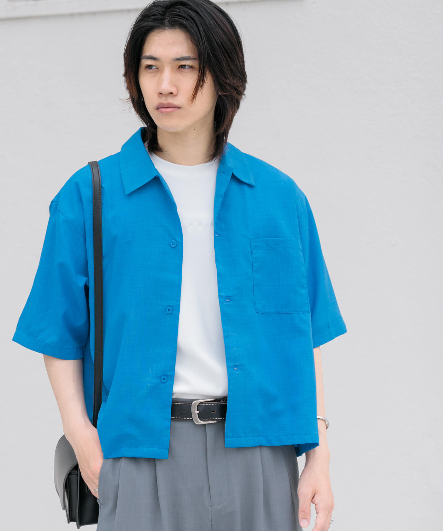 SENSE OF PLACE by URBAN RESEARCH「『ｲｰｼﾞｰｹｱ/ｾｯﾄｱｯﾌﾟ対応/ﾕﾆｾｯｸｽ』ﾘﾈﾝﾗｲｸﾎﾞ  」|シャツ・ブラウス|