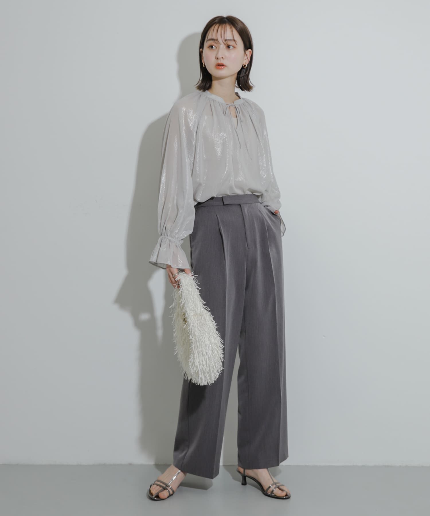 SENSE OF PLACE by URBAN RESEARCH「エナメルストラップサンダル」|サンダル|