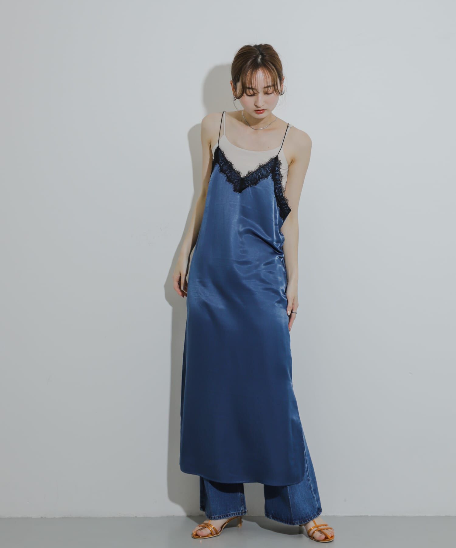 SENSE OF PLACE by URBAN RESEARCH「エナメルストラップサンダル」|サンダル|