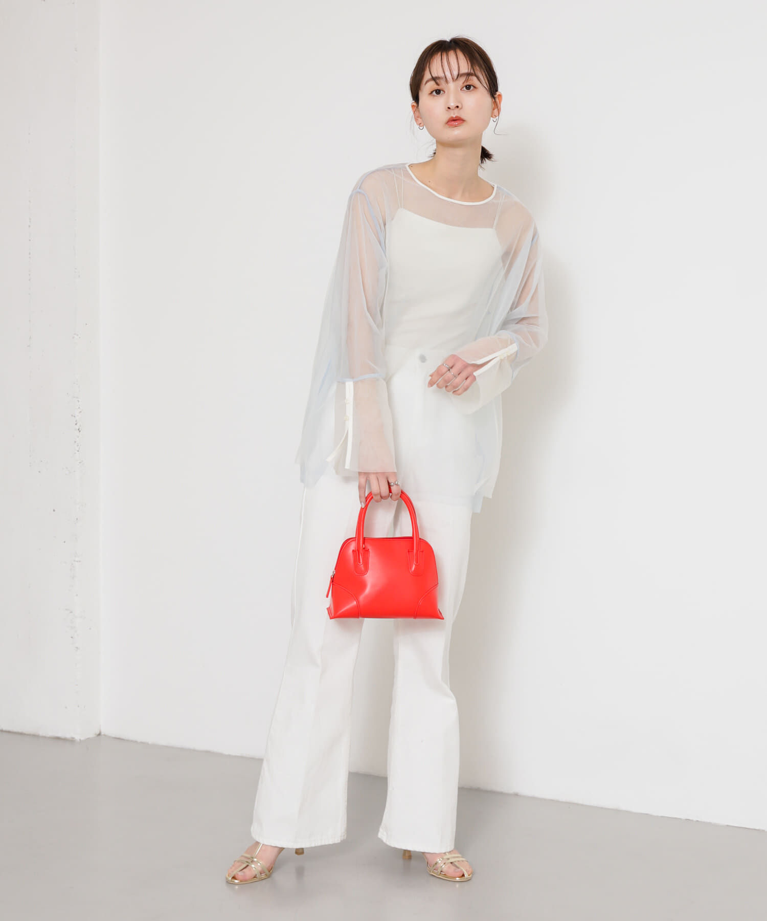 SENSE OF PLACE by URBAN RESEARCH「エナメルストラップサンダル」|サンダル|