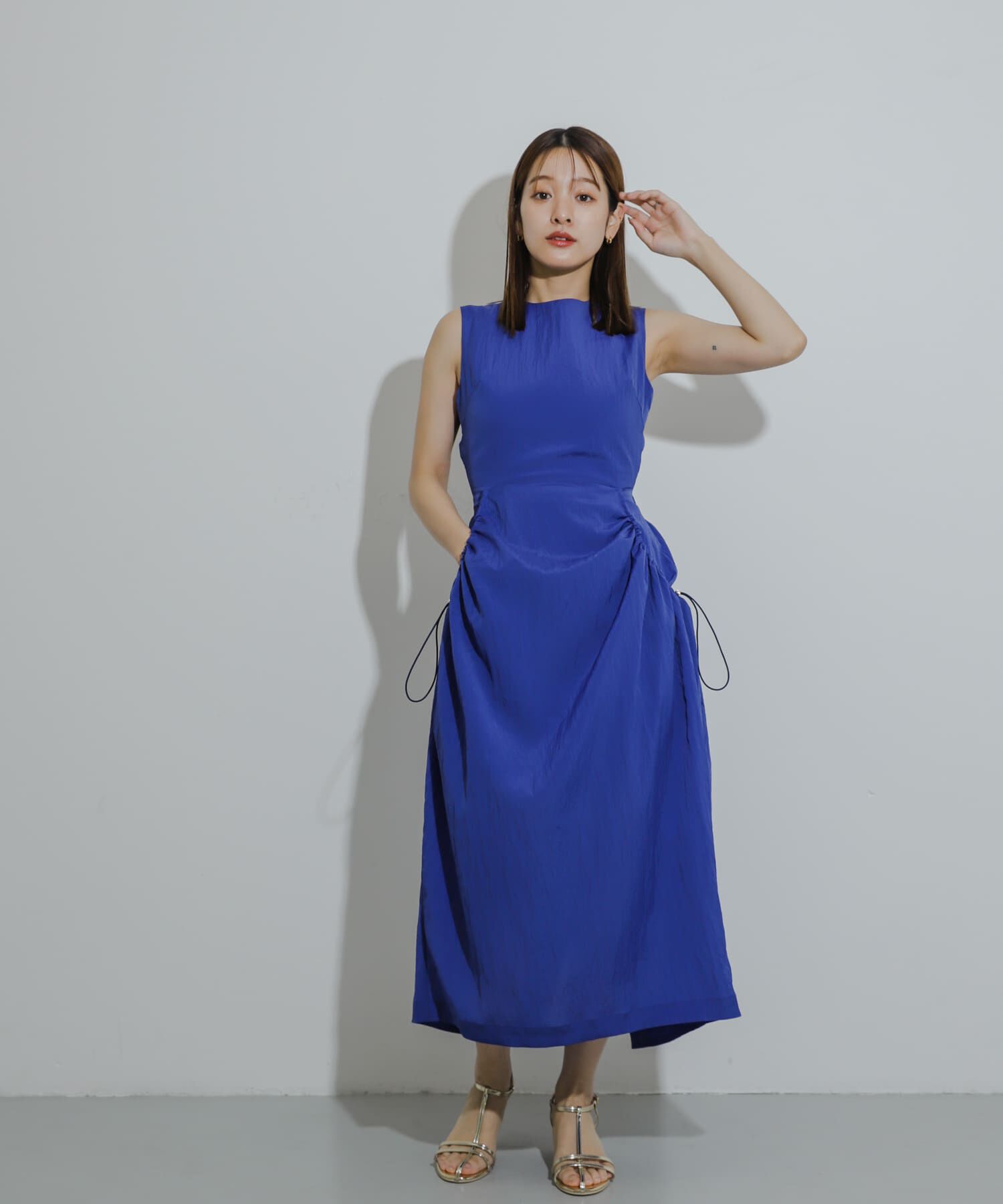 SENSE OF PLACE by URBAN RESEARCH「エナメルストラップサンダル」|サンダル|