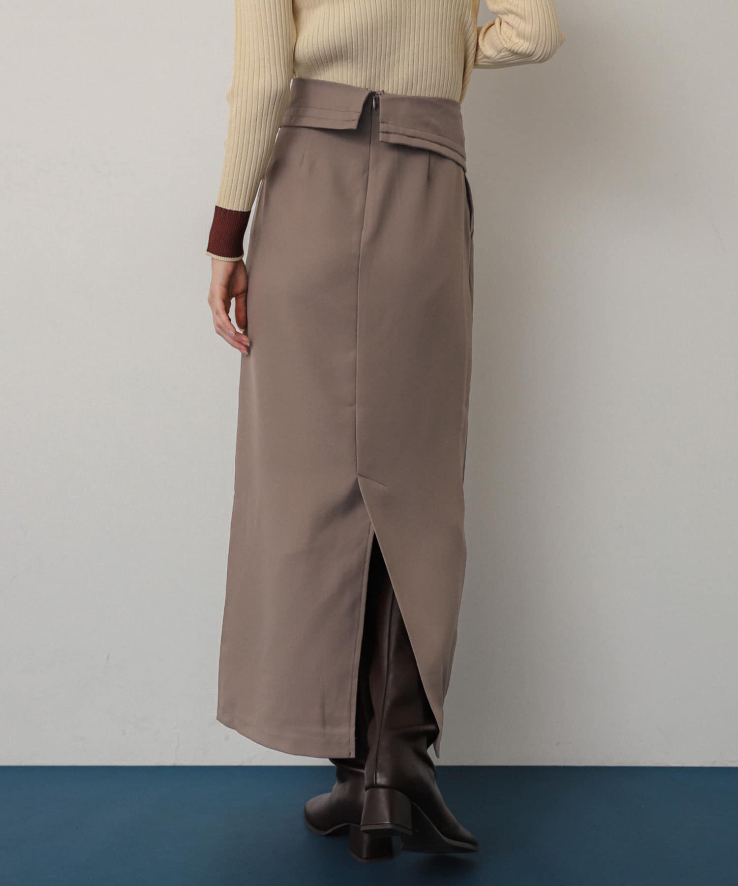 SENSE OF PLACE by URBAN RESEARCH「アシンメトリーオリカエシペンシルスカート」|スカート|