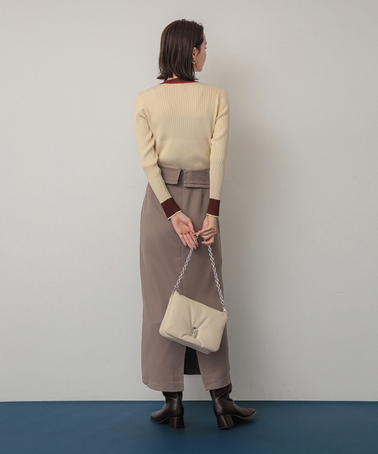 SENSE OF PLACE by URBAN RESEARCH「アシンメトリーオリカエシペンシルスカート」|スカート|