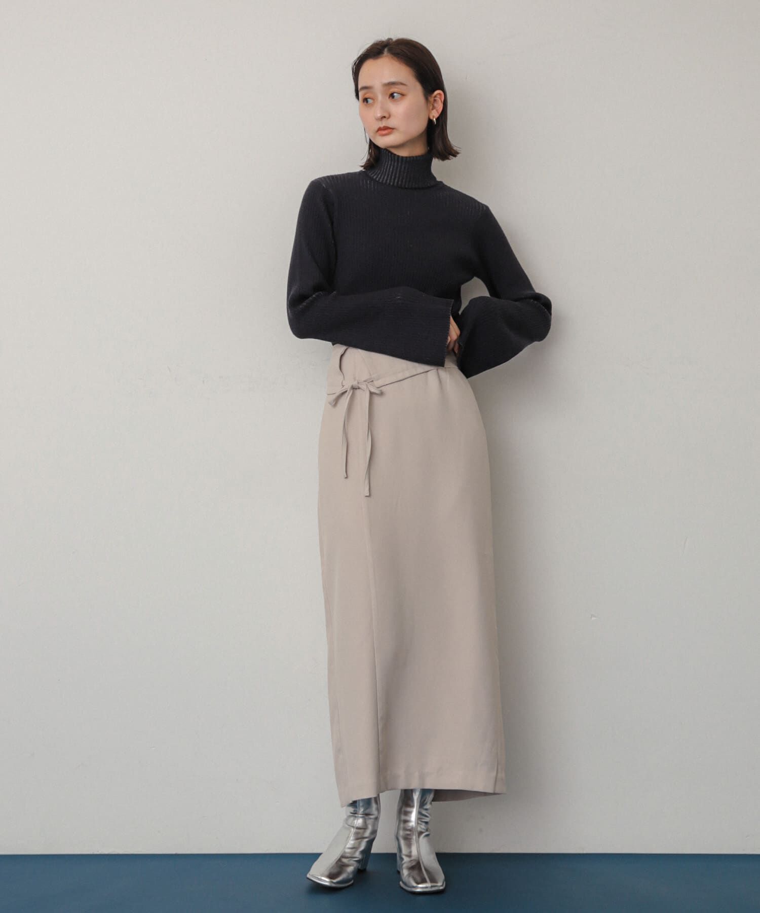 SENSE OF PLACE by URBAN RESEARCH「アシンメトリーオリカエシペンシルスカート」|スカート|