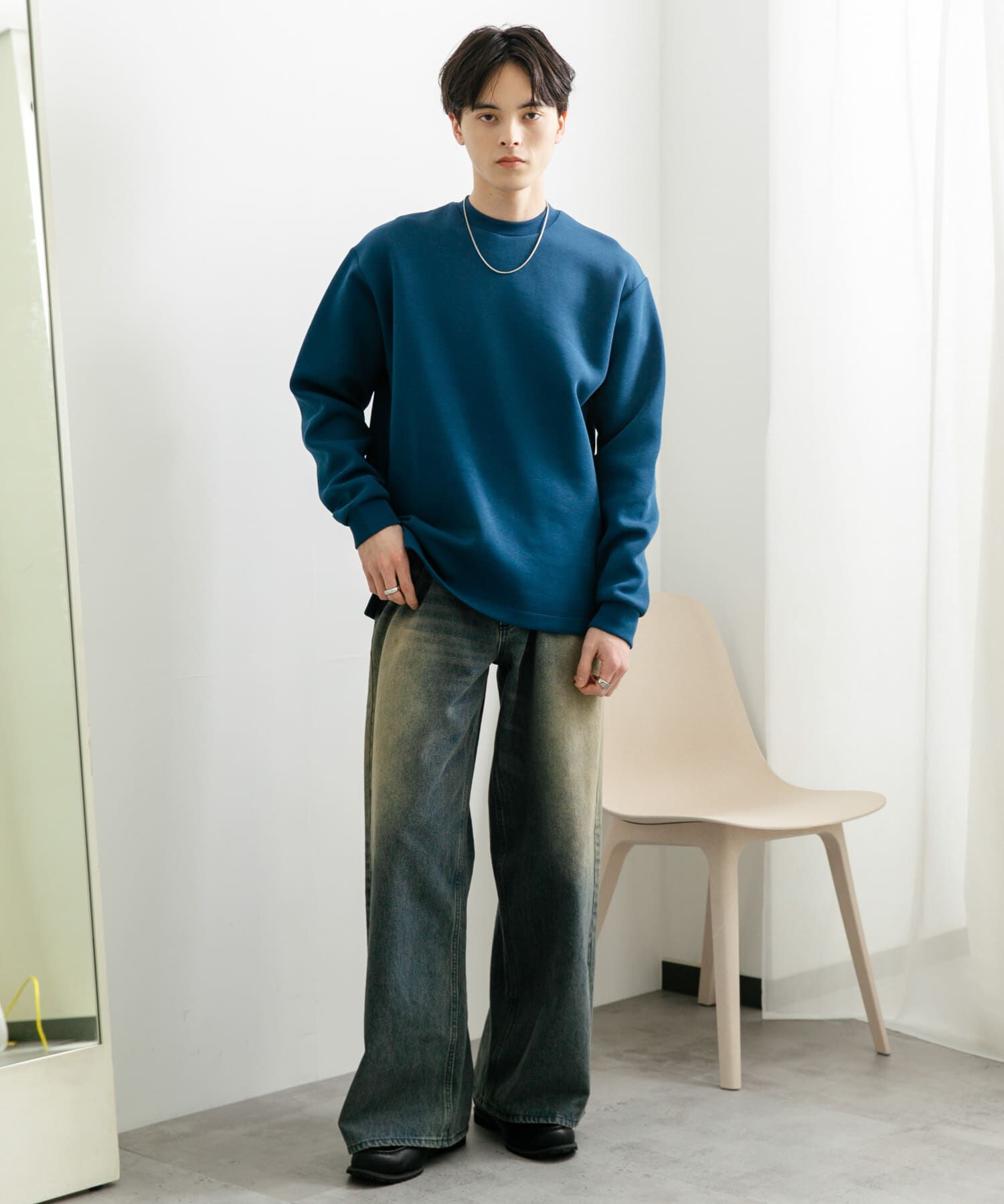 SENSE OF PLACE by URBAN RESEARCH「ダンボールクルーネックスウェット」|スウェット・ジャージ|