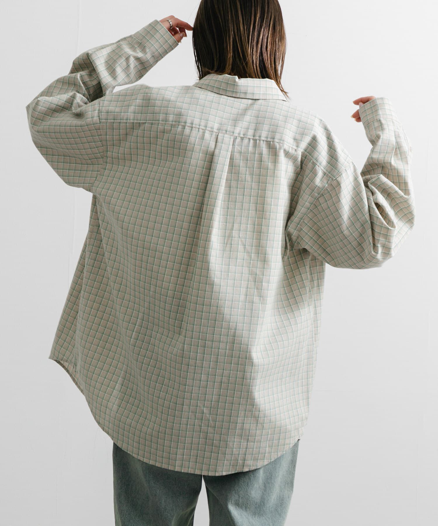 SENSE OF PLACE by URBAN RESEARCH「『ユニセックス』グラフチェックルーズシャツ」|シャツ・ブラウス|