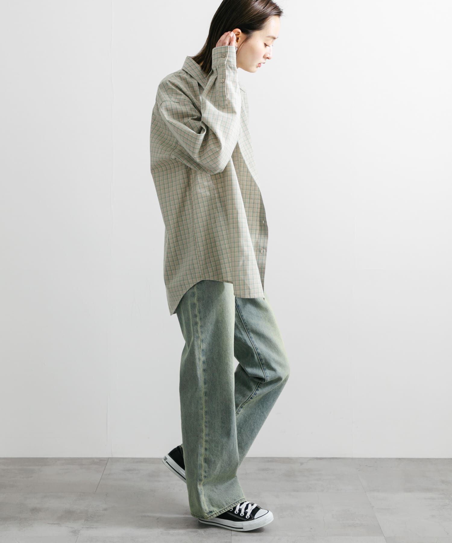 SENSE OF PLACE by URBAN RESEARCH「『ユニセックス』グラフチェックルーズシャツ」|シャツ・ブラウス|