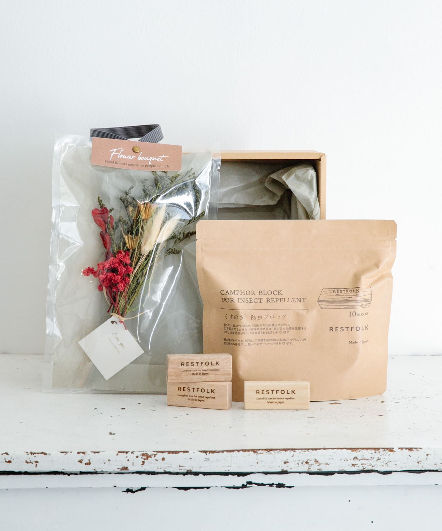 SENSE OF PLACE by URBAN RESEARCH「BLOMSTER　Flower GiftSet」|その他|レッド