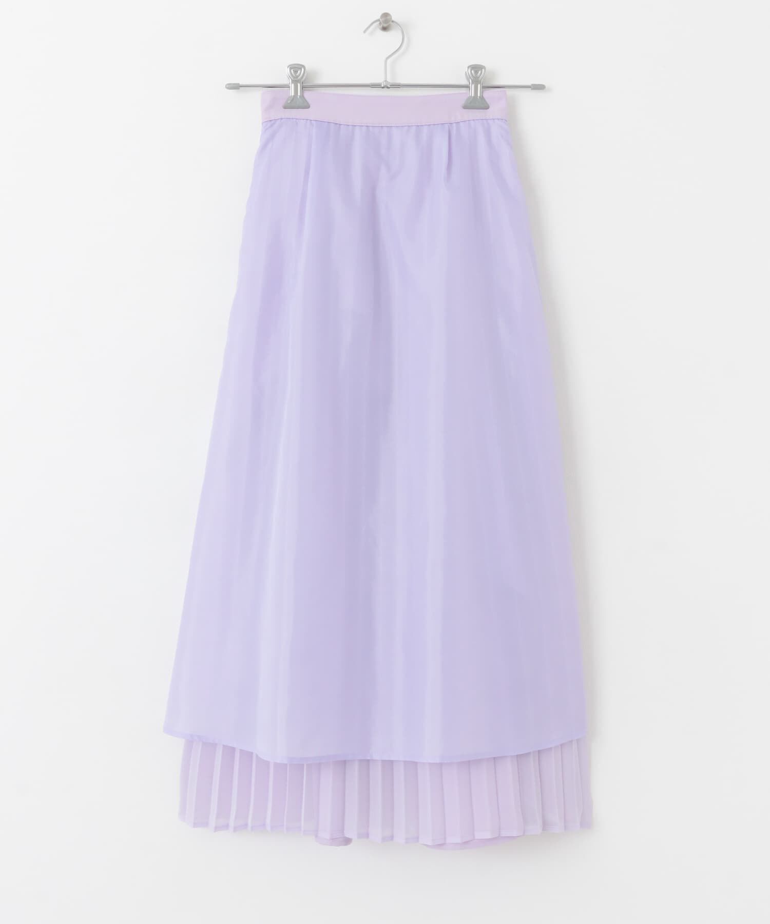 SENSE OF PLACE by URBAN RESEARCH「シアープリーツレイヤードスカート」|スカート|