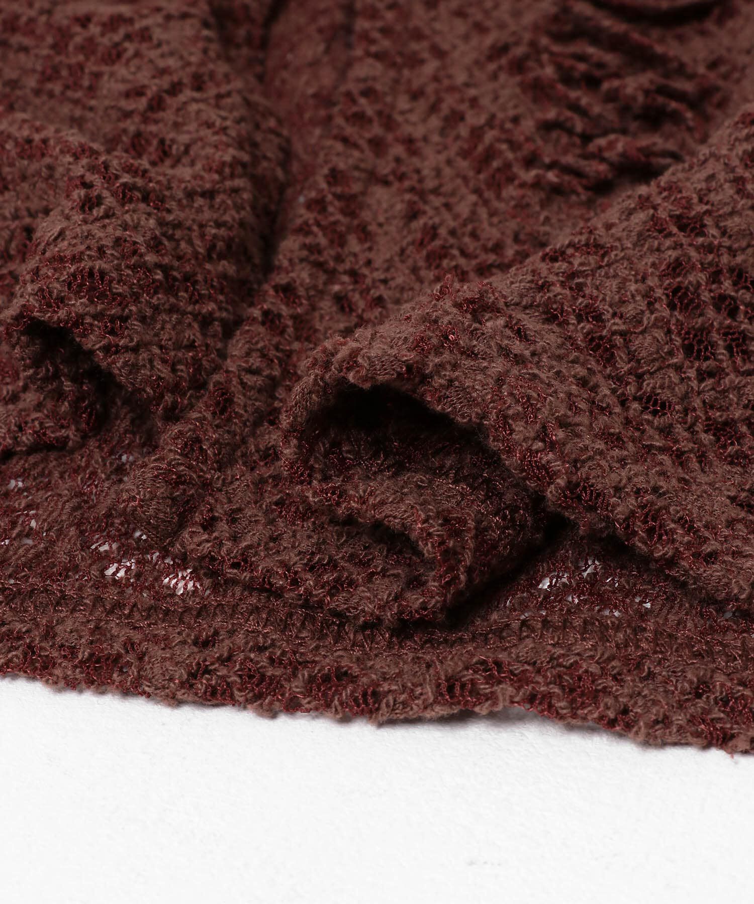 SENSE OF PLACE by URBAN RESEARCH「フロントボタンレースカーディガン」|カーディガン|