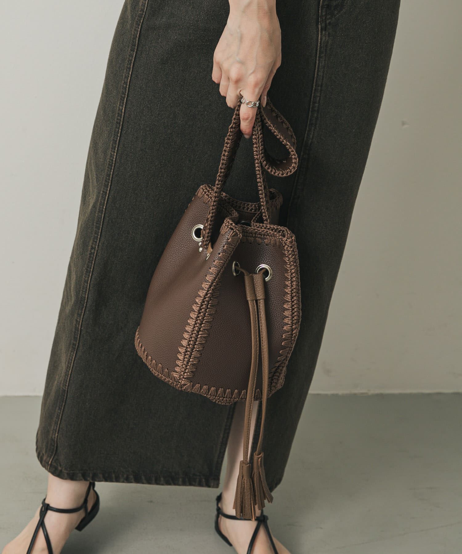 SENSE OF PLACE by URBAN RESEARCH「エンブロイダリーキンチャクバッグ」|その他|