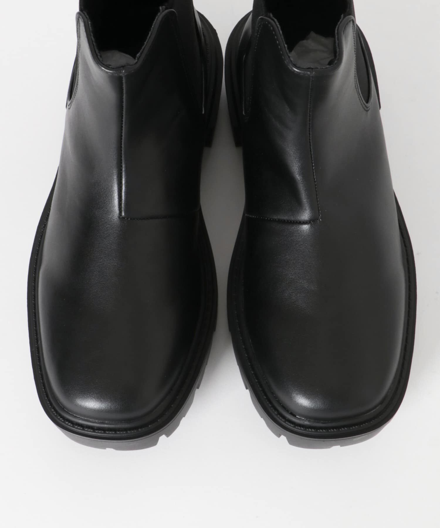 SENSE OF PLACE by URBAN RESEARCH「トラックソールサイドゴアブーツ」|ショートブーツ|