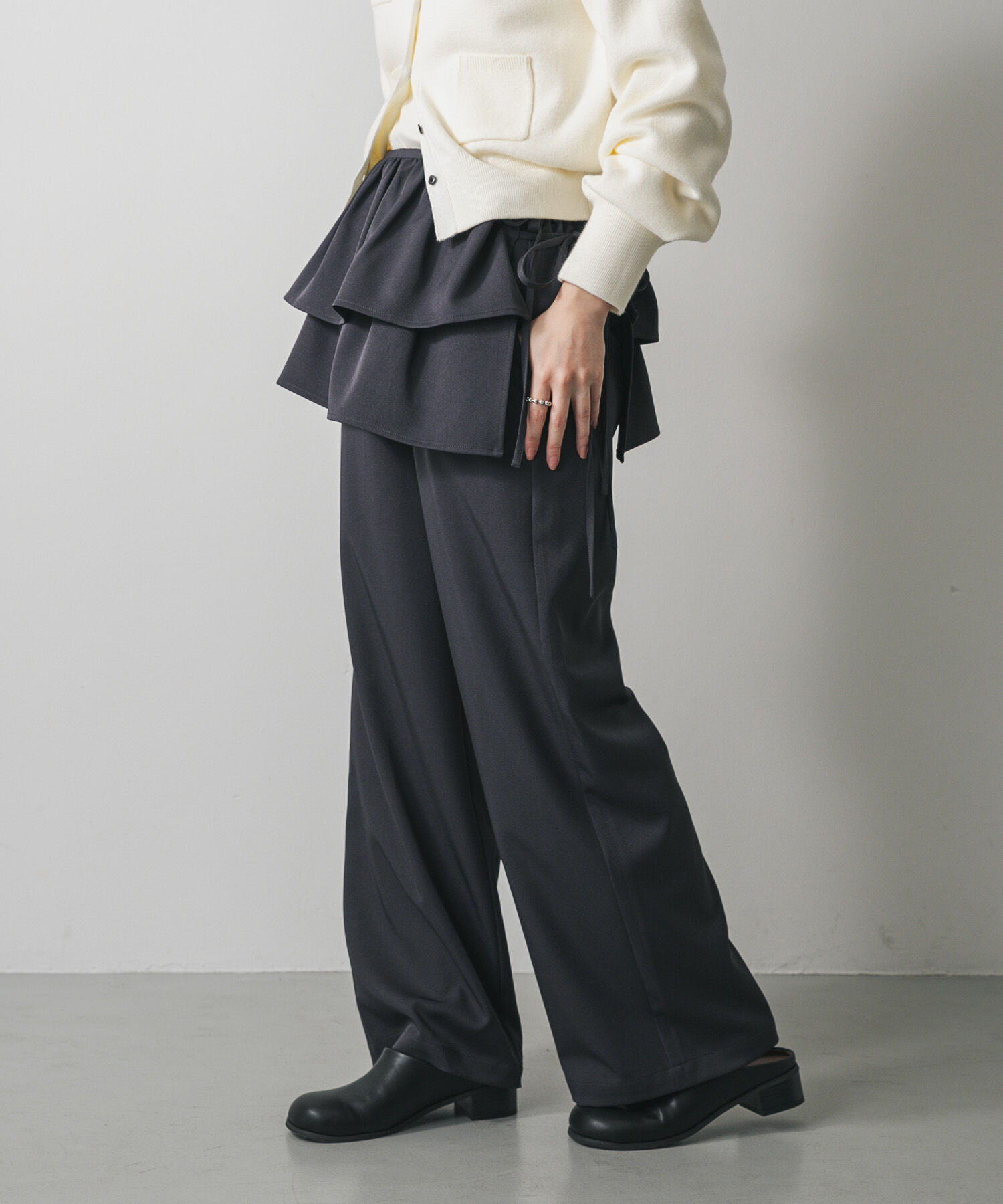 SENSE OF PLACE by URBAN RESEARCH「マルチウェイフリルレイヤードパンツ」|その他|