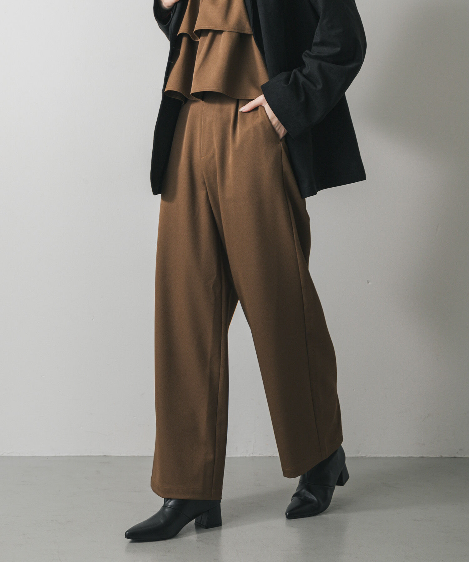 SENSE OF PLACE by URBAN RESEARCH「マルチウェイフリルレイヤードパンツ」|その他|