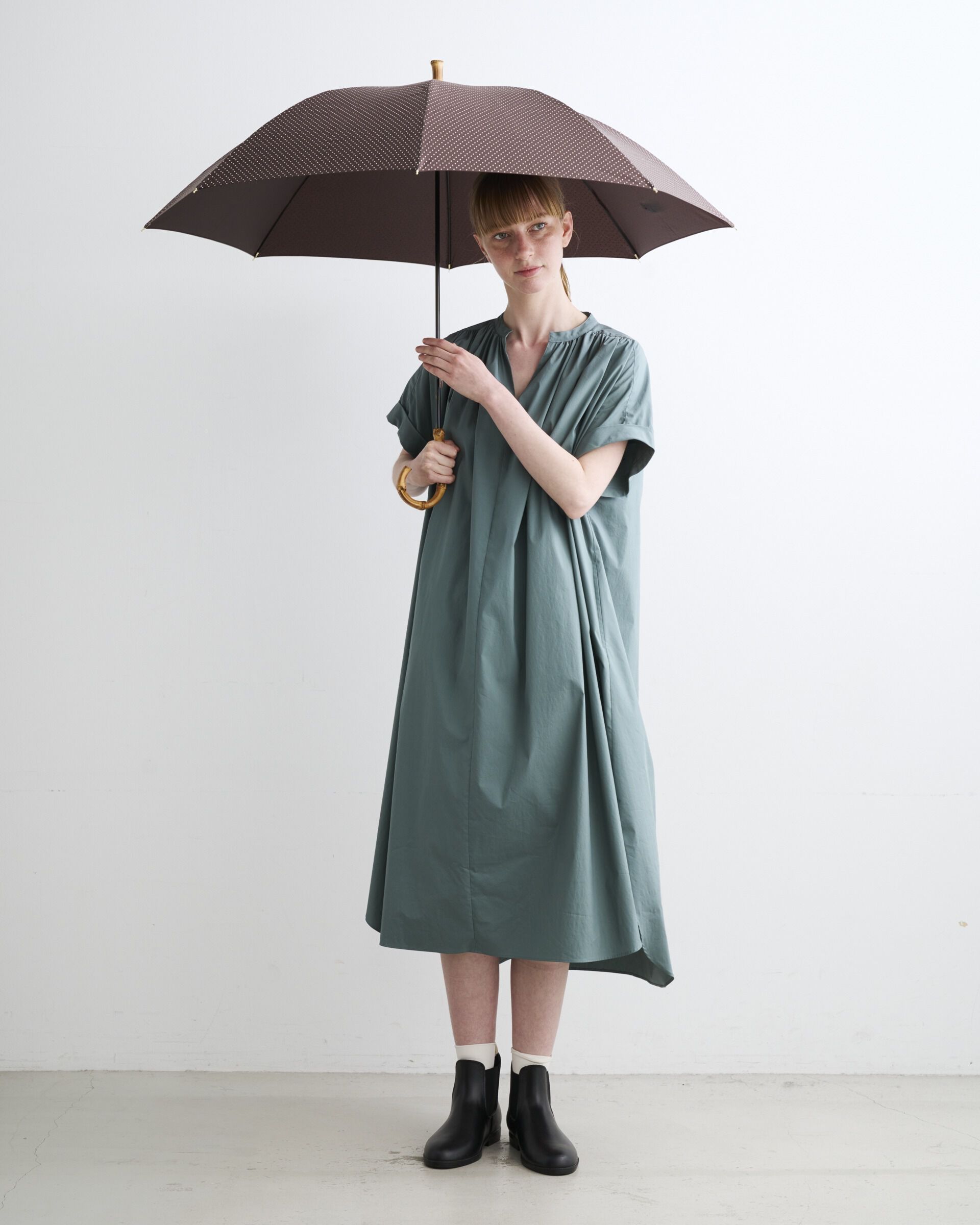 Traditional Weatherwear「【軽量】UMBRELLA BAMBOO LITE」|傘|