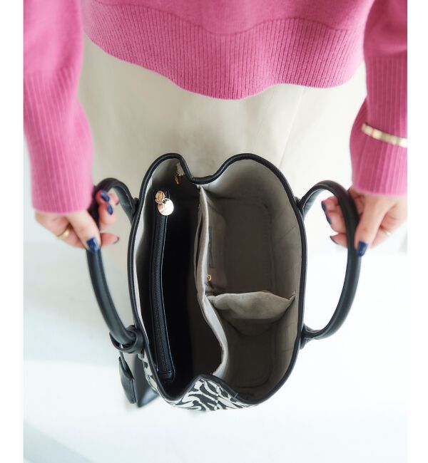 le.coeur blanc「パーテーショントート」|トートバッグ|