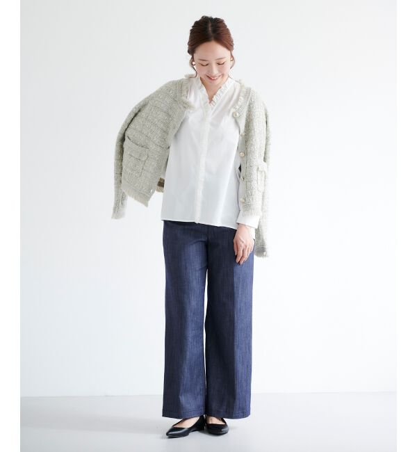 le.coeur blanc「マリンワイドパンツ」|その他|