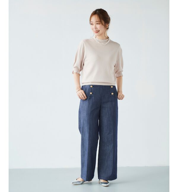 le.coeur blanc「マリンワイドパンツ」|その他|