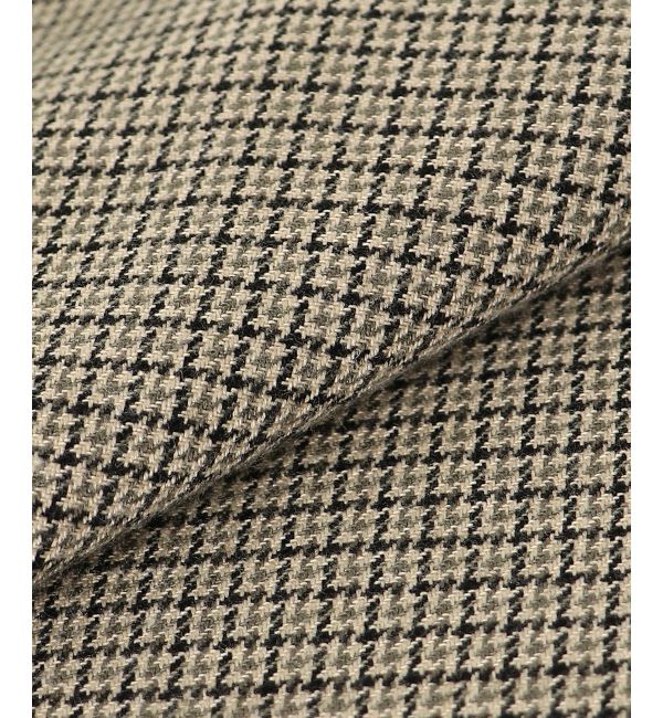 le.coeur blanc「《手洗い可能》裏起毛チェックストレートスカート」|スカート|