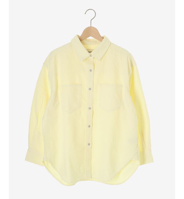 le.coeur blanc「ダブルポケットカラーオーバーシャツ」|シャツ・ブラウス|