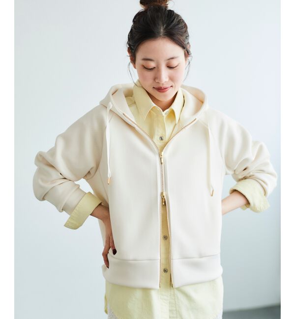 le.coeur blanc「ダブルポケットカラーオーバーシャツ」|シャツ・ブラウス|