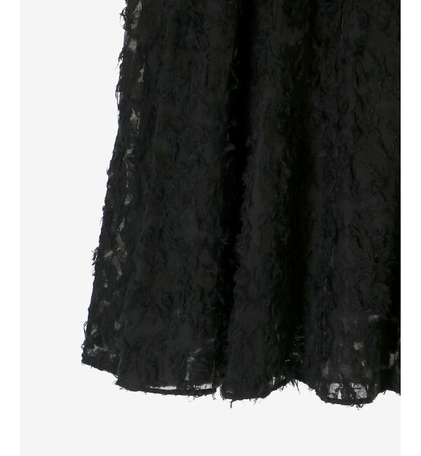 le.coeur blanc「《手洗い可能》カットジャガードギャザースカート」|スカート|