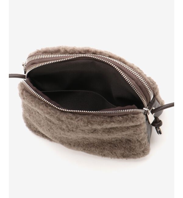  「フェイクボアミニショルダー」|ショルダー・メッセンジャー|