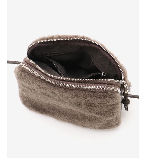  「フェイクボアミニショルダー」|ショルダー・メッセンジャー|