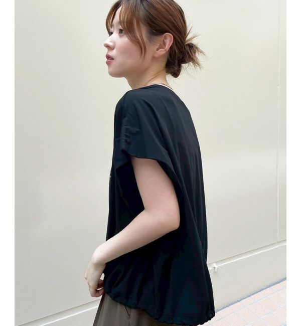  「《手洗い可能》ドロストハクプリントTシャツ」|Tシャツ・カットソー|