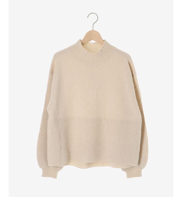  「片畦キリカエバックデザインニット」|ニット・セーター|