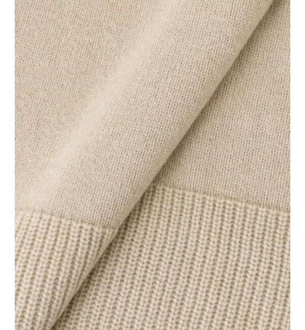  「片畦キリカエバックデザインニット」|ニット・セーター|