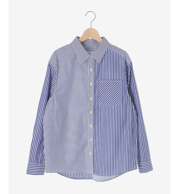  「vaneumストライプデザインシャツ」|シャツ・ブラウス|