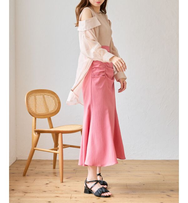 MAJESTICLEGON「ギャザーマーメイドスカート」|スカート|