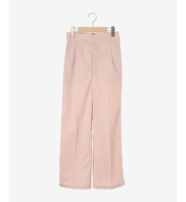  「ハイウエストスラックスパンツ」|スラックス|