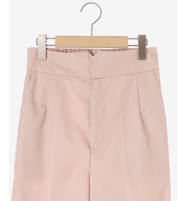  「ハイウエストスラックスパンツ」|スラックス|