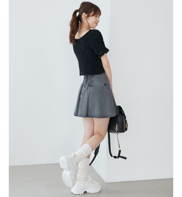 MAJESTICLEGON「アソートビジューシャーリングT」|Tシャツ・カットソー|