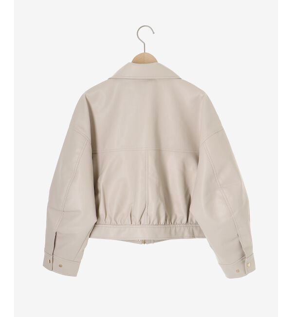 MAJESTICLEGON「2wayリボンバイカラーブルゾン」|ブルゾン・スタジャン|