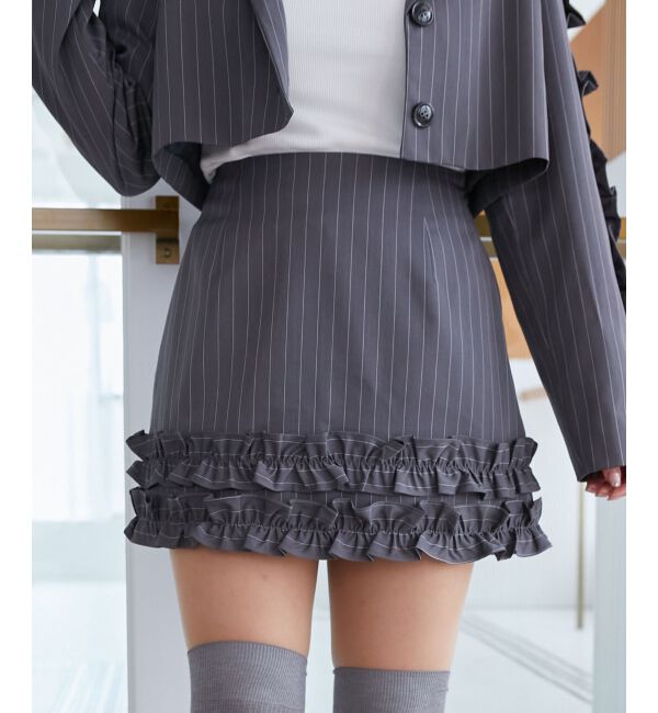 MAJESTICLEGON「ホイップフリルスカパン」|スカート|