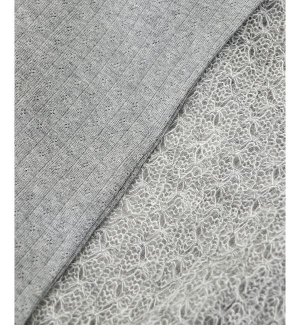 MAJESTICLEGON「フリルカーデ&times;リボンインナーセット」|カーディガン|