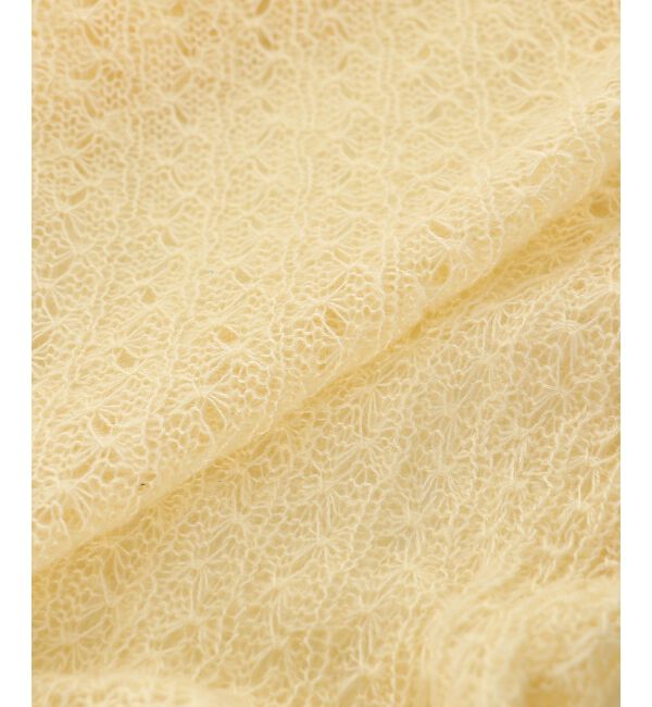 MAJESTICLEGON「フリルカーデ&times;リボンインナーセット」|カーディガン|