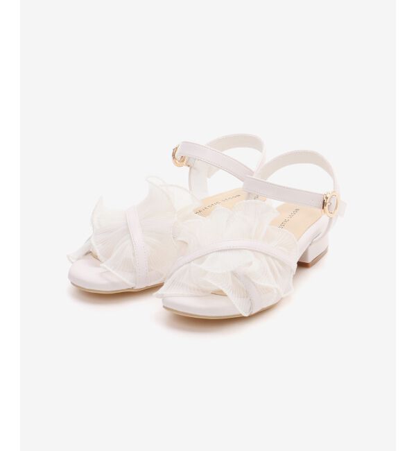  「シアーフリルサンダル」|サンダル|