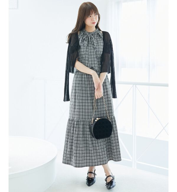  「キラキラボタンシアーカーディガン」|カーディガン|