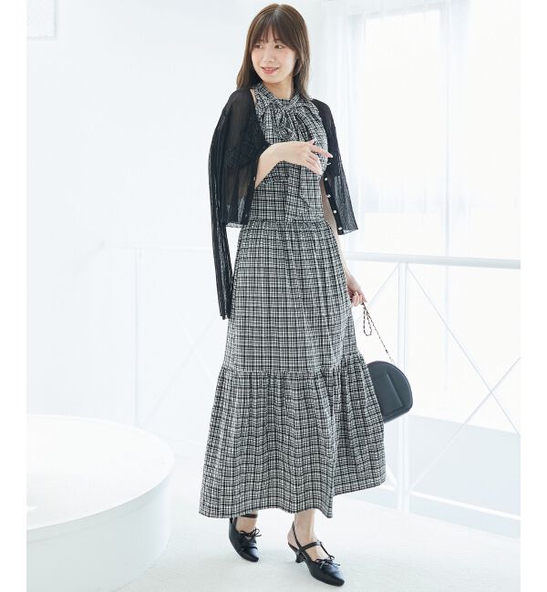  「キラキラボタンシアーカーディガン」|カーディガン|