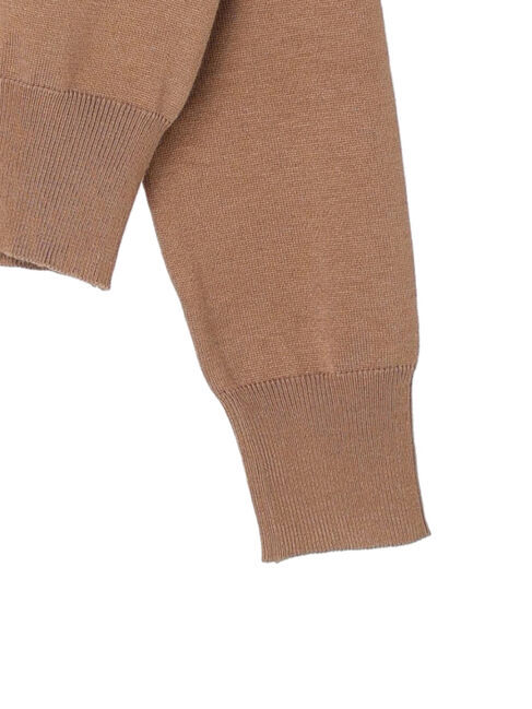 earth music&ecology「ハイゲージ多釦カーディガン」|カーディガン|