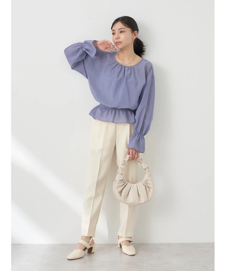 earth music&ecology「接触冷感テーパードパンツ」|その他|