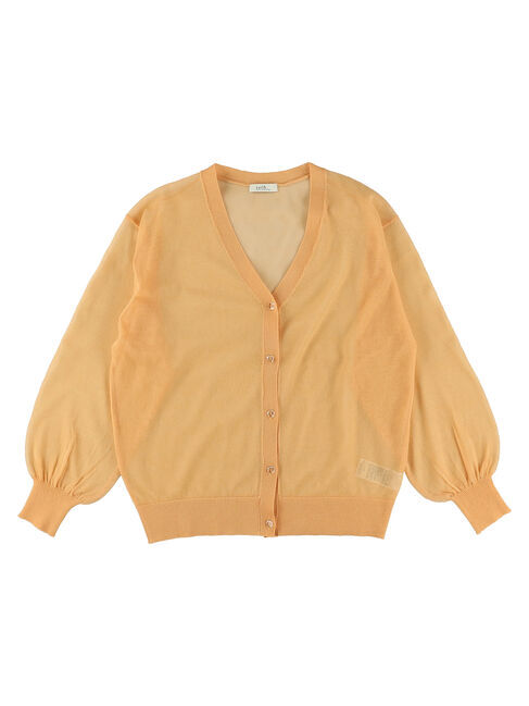 earth music&ecology「ファンシーラメVネックカーディガン」|カーディガン|