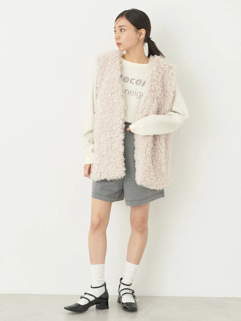 earth music&ecology「ショートパンツ(千鳥柄)」|その他|