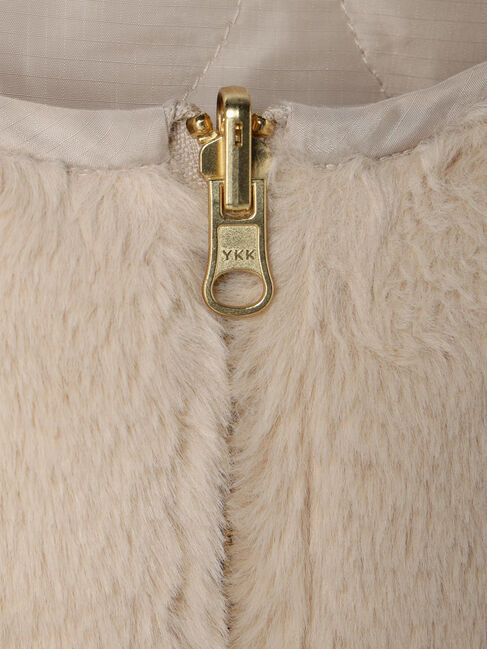 earth music&ecology「ファー&キルティングリバーシブルコート」|その他|